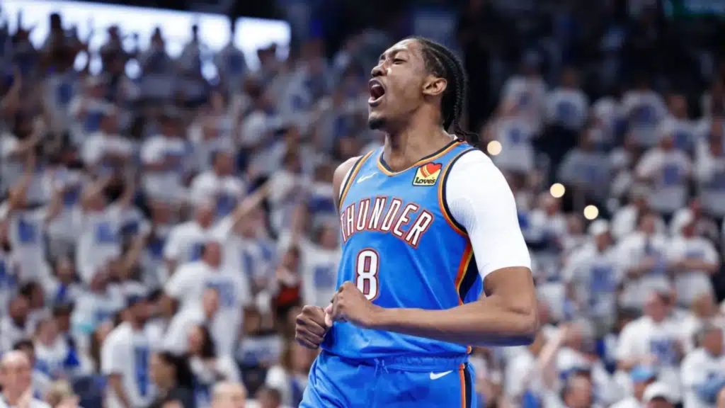 Jalen Williams anotó 40 puntos y el Thunder se coloca a un paso del título de la NBA 