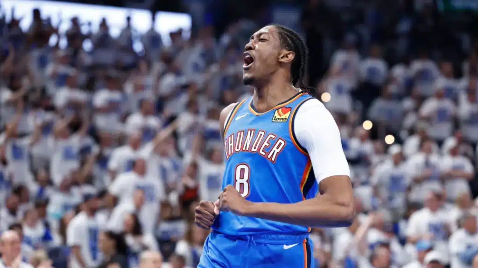 Jalen Williams anotó 40 puntos y el Thunder se coloca a un paso del título de la NBA 