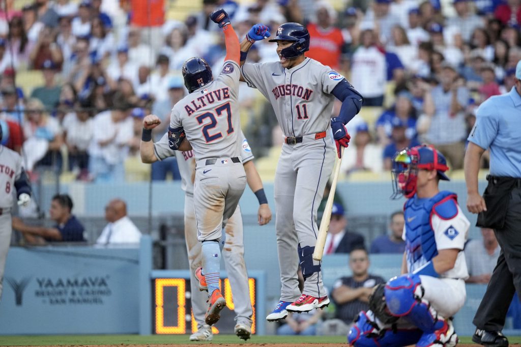 ¡Paliza en Los Ángeles! Astros destrozan a los Dodgers con histórico resultado de 18-1