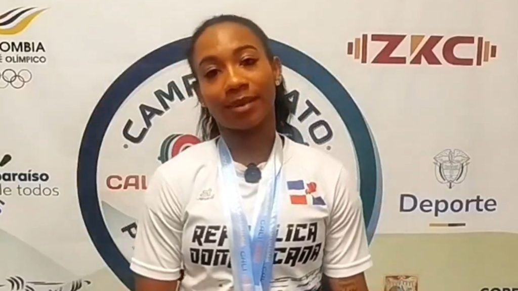 La dominicana Dahiana Ortiz impone dos nuevos récords en el Panamericano de Pesas