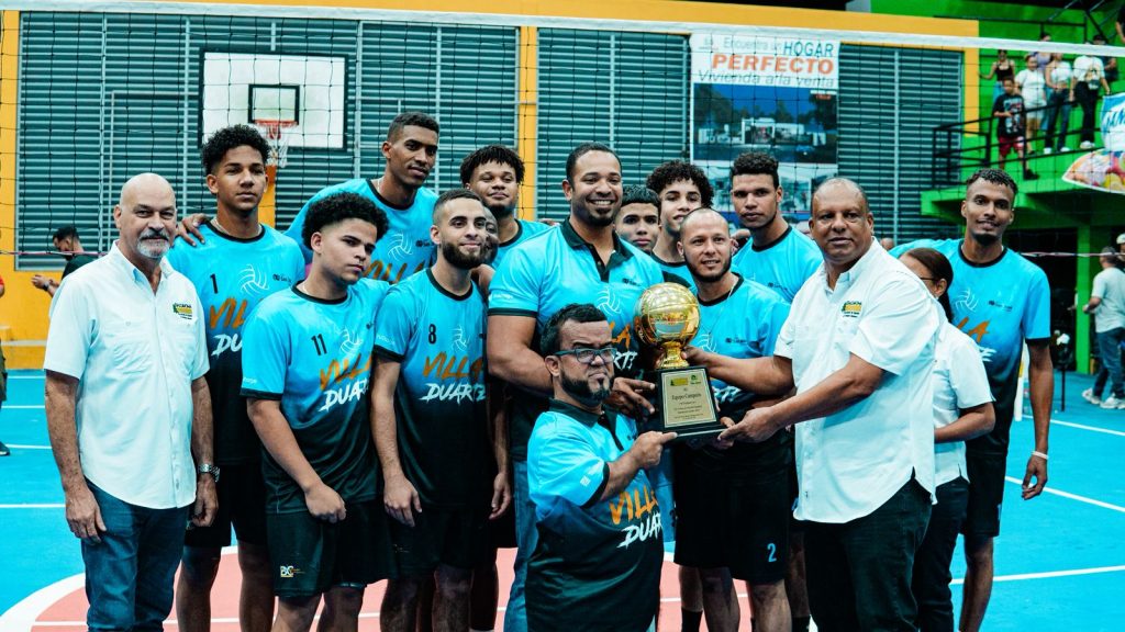 Villa Duarte conquista su octavo título en el Torneo de Voleibol Sajoma 2025