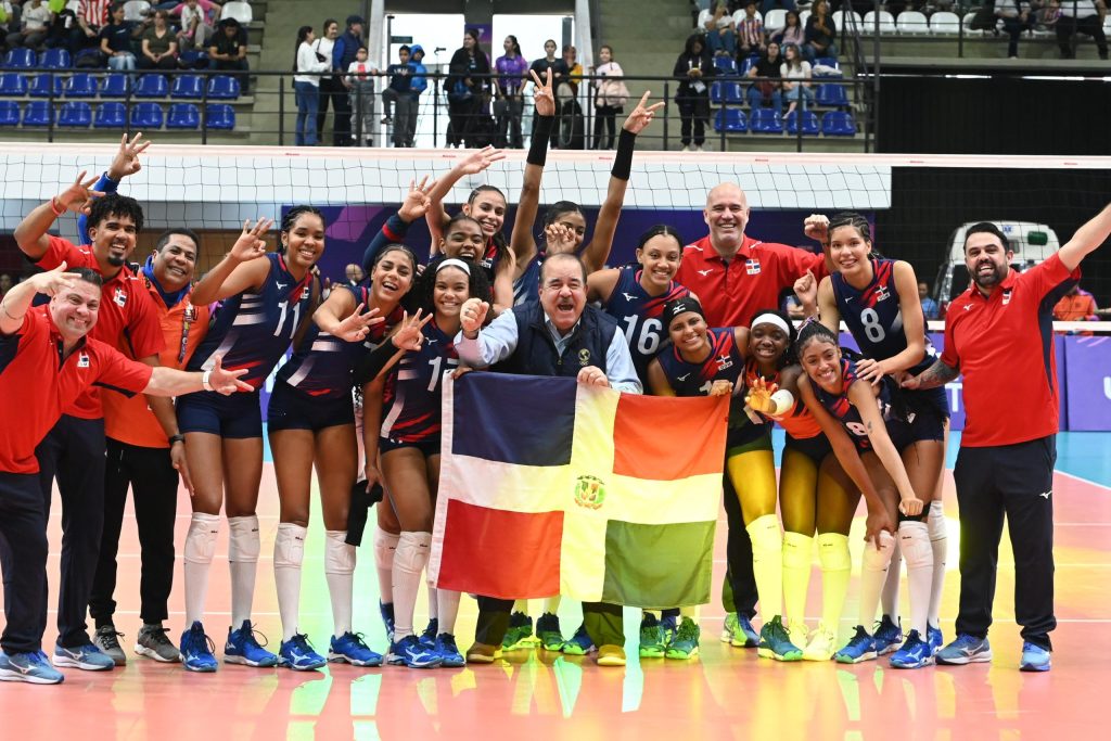 Voleibol femenino dominicano gana bronce en Panamericanos Junior de Asunción