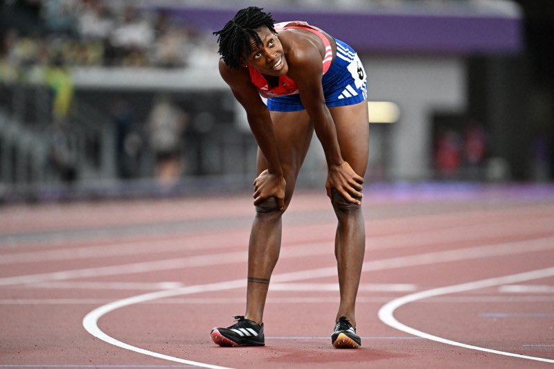 Marileidy Paulino gana medalla de Plata en los 400 metros en el Mundial de Atletismo