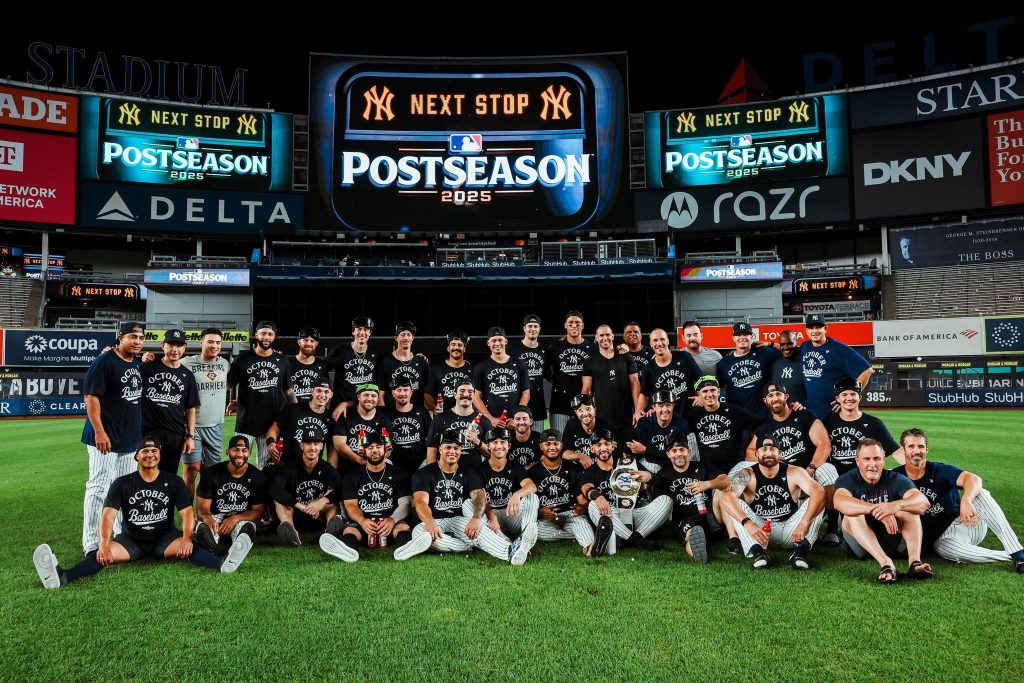Yankees avanzan a los playoffs por octava vez en las últimas nueve temporadas