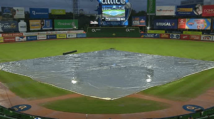 LIDOM suspende jornada por tercer día consecutivo debido a los efectos del ciclón Melissa