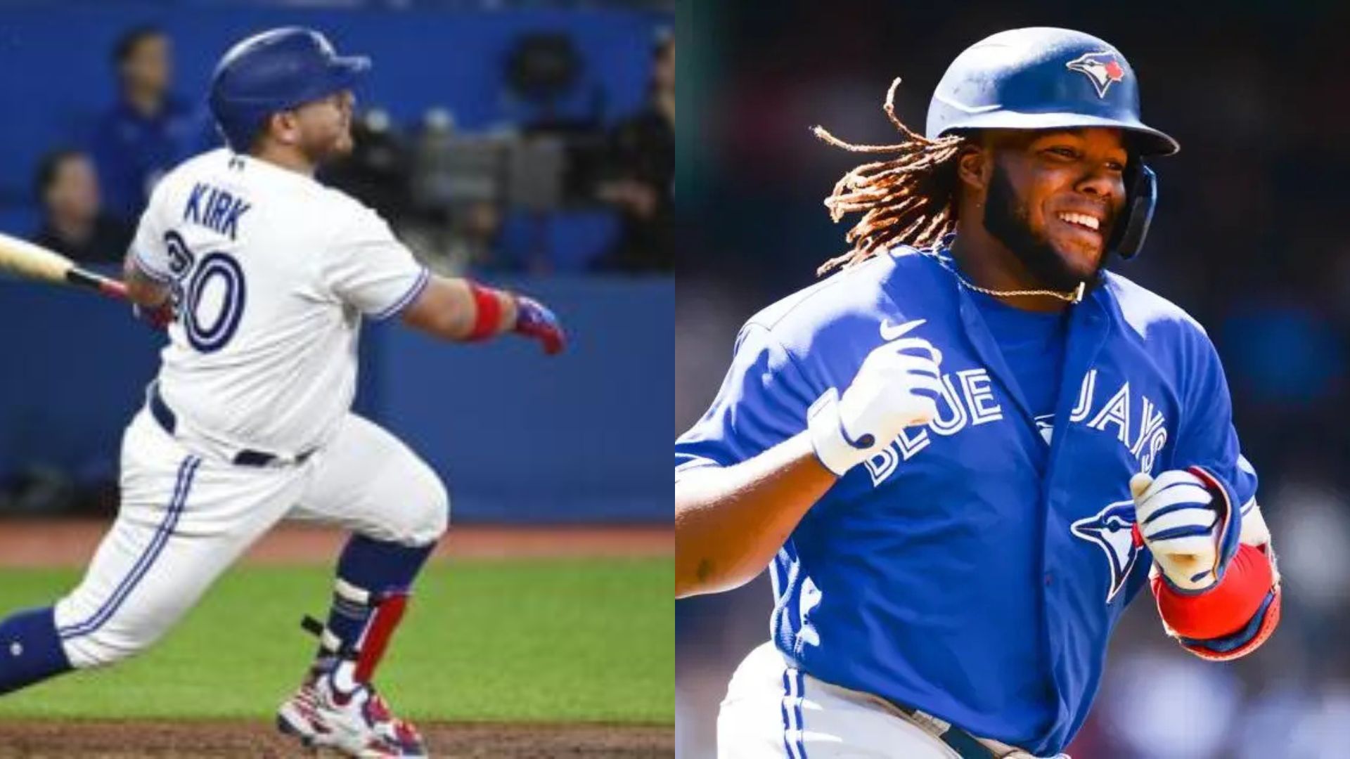 Jornada histórica de Kirk y juego brillante de Vladimir Guerrero marcaron el triunfo de los Azulejos