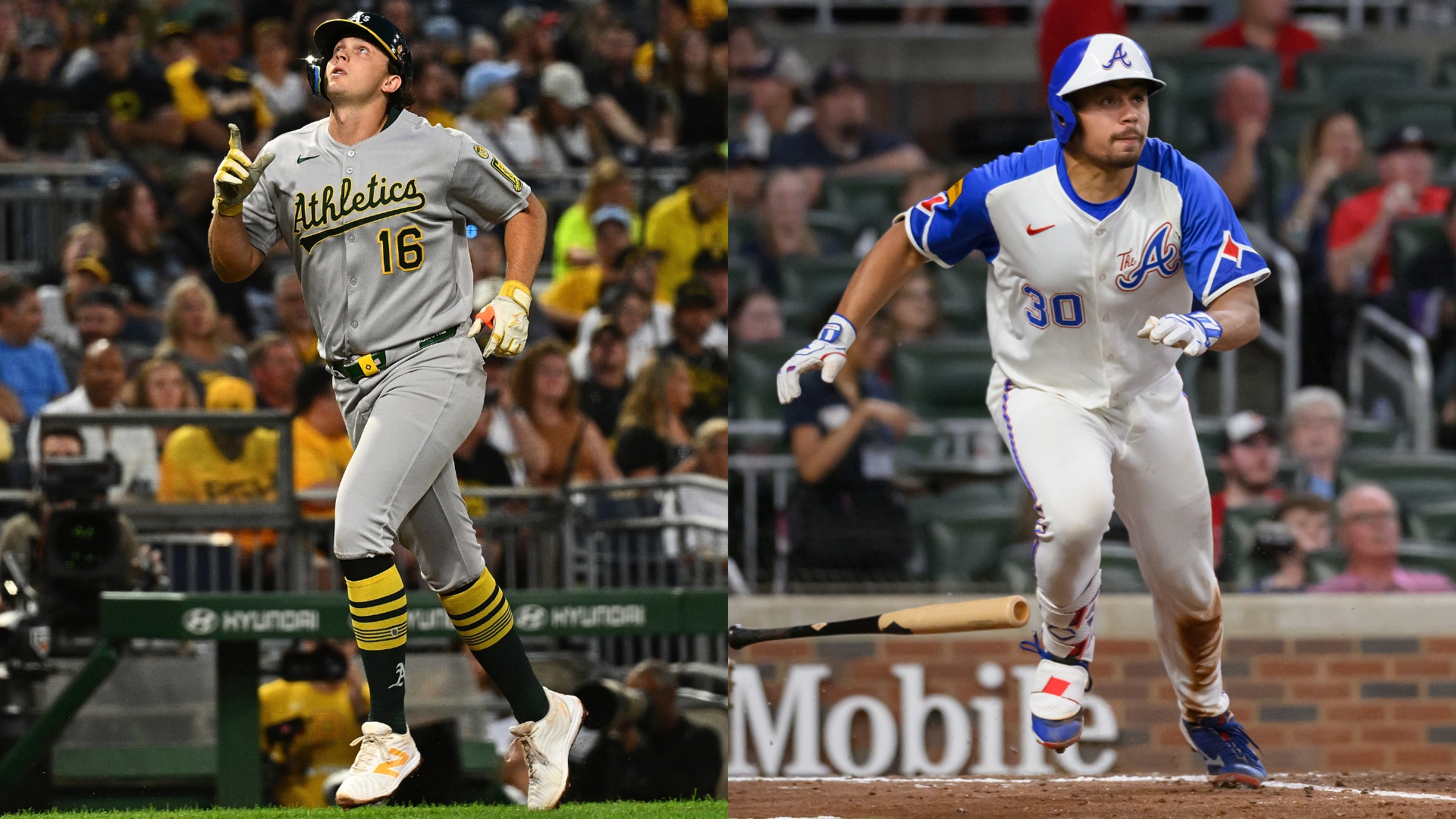 Nick Kurtz de los Atléticos y Drake Baldwin de los Bravos, Novatos del Año 2025 en MLB Nick Kurtz de los Atléticos y Drake Baldwin de los Bravos, Novatos del Año 2025 en MLB