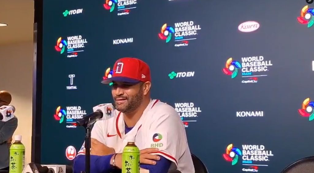 Pujols: “Nos convertimos en el rival a vencer; todos quieren medir fuerzas con nosotros y ganarnos”